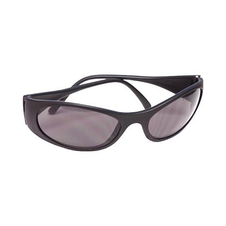 The Brush Man Lightweight Smoke Lens Safety Glasses, 12PK SG-OVAL-SM
